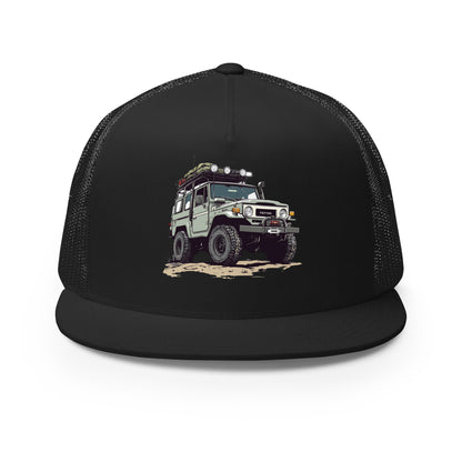 FJ40 Retro Trucker Hat – Iconic Style for Toyota Enthusiasts