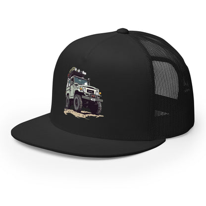 FJ40 Retro Trucker Hat – Iconic Style for Toyota Enthusiasts