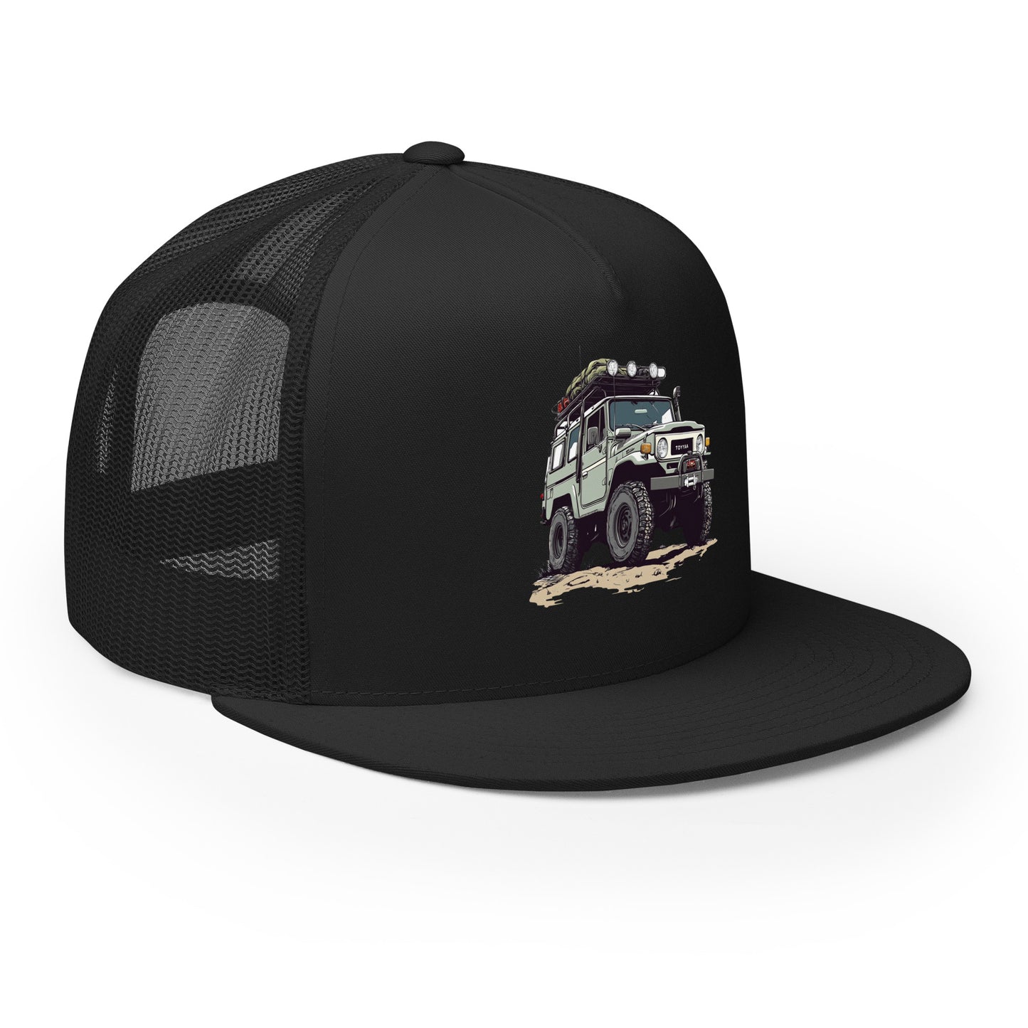 FJ40 Retro Trucker Hat – Iconic Style for Toyota Enthusiasts