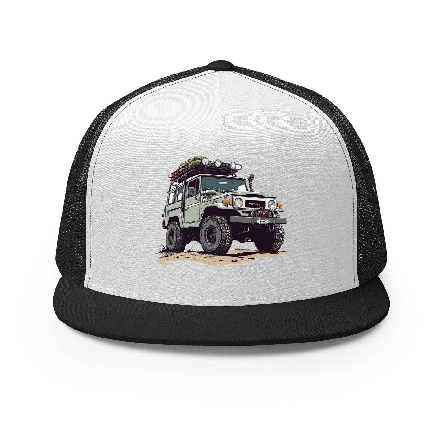 FJ40 Retro Trucker Hat – Iconic Style for Toyota Enthusiasts