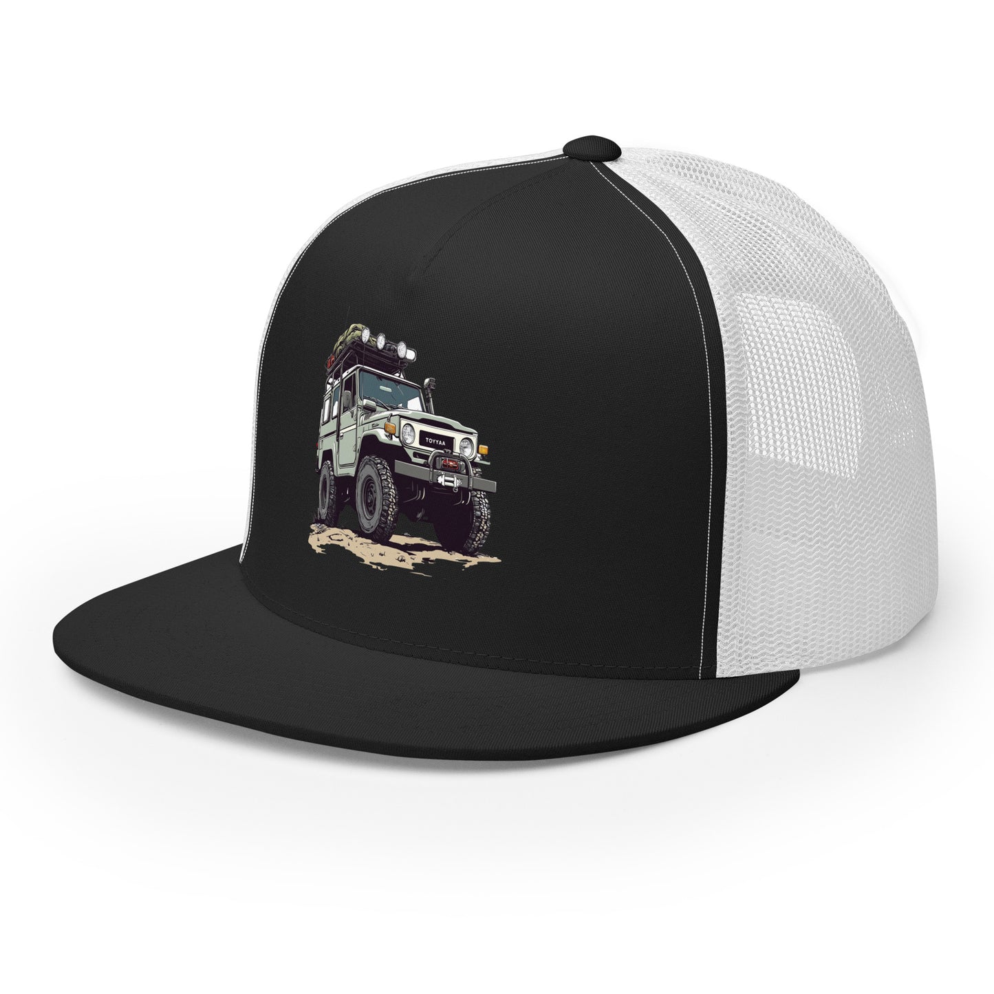 FJ40 Retro Trucker Hat – Iconic Style for Toyota Enthusiasts