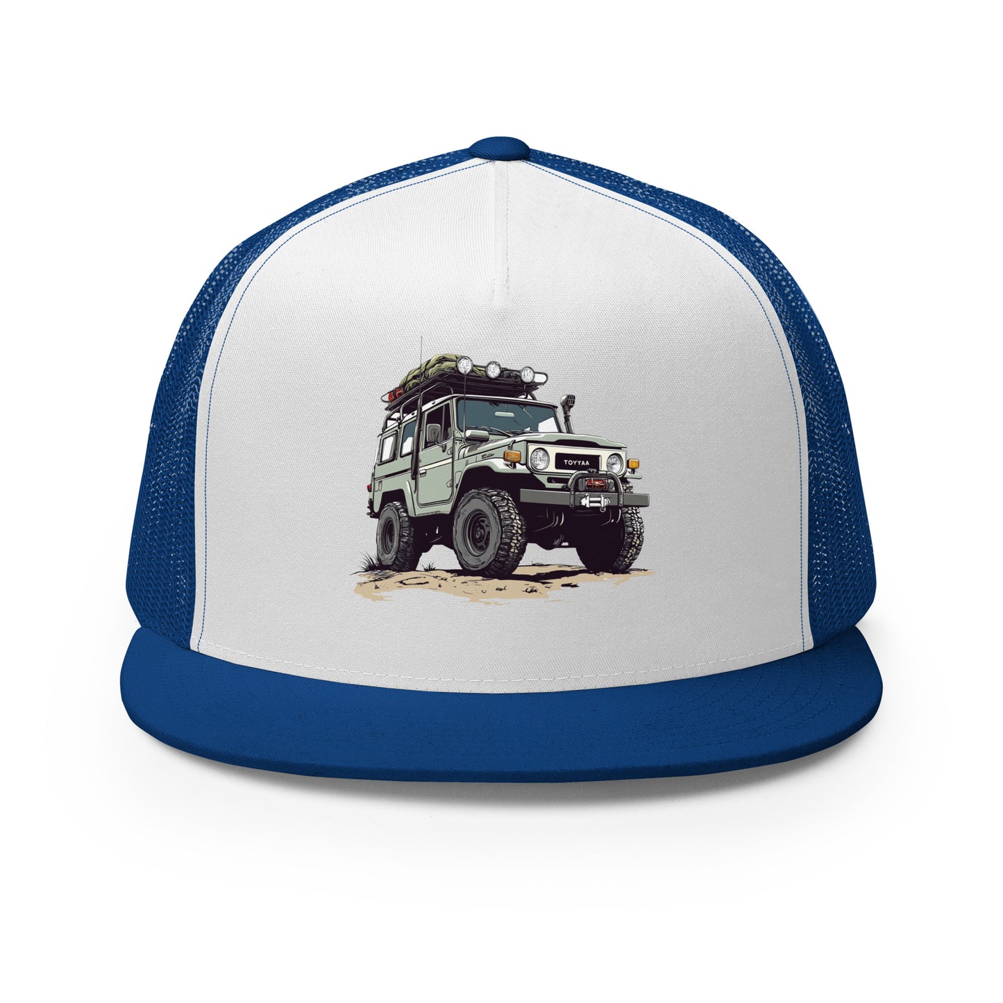 FJ40 Retro Trucker Hat – Iconic Style for Toyota Enthusiasts