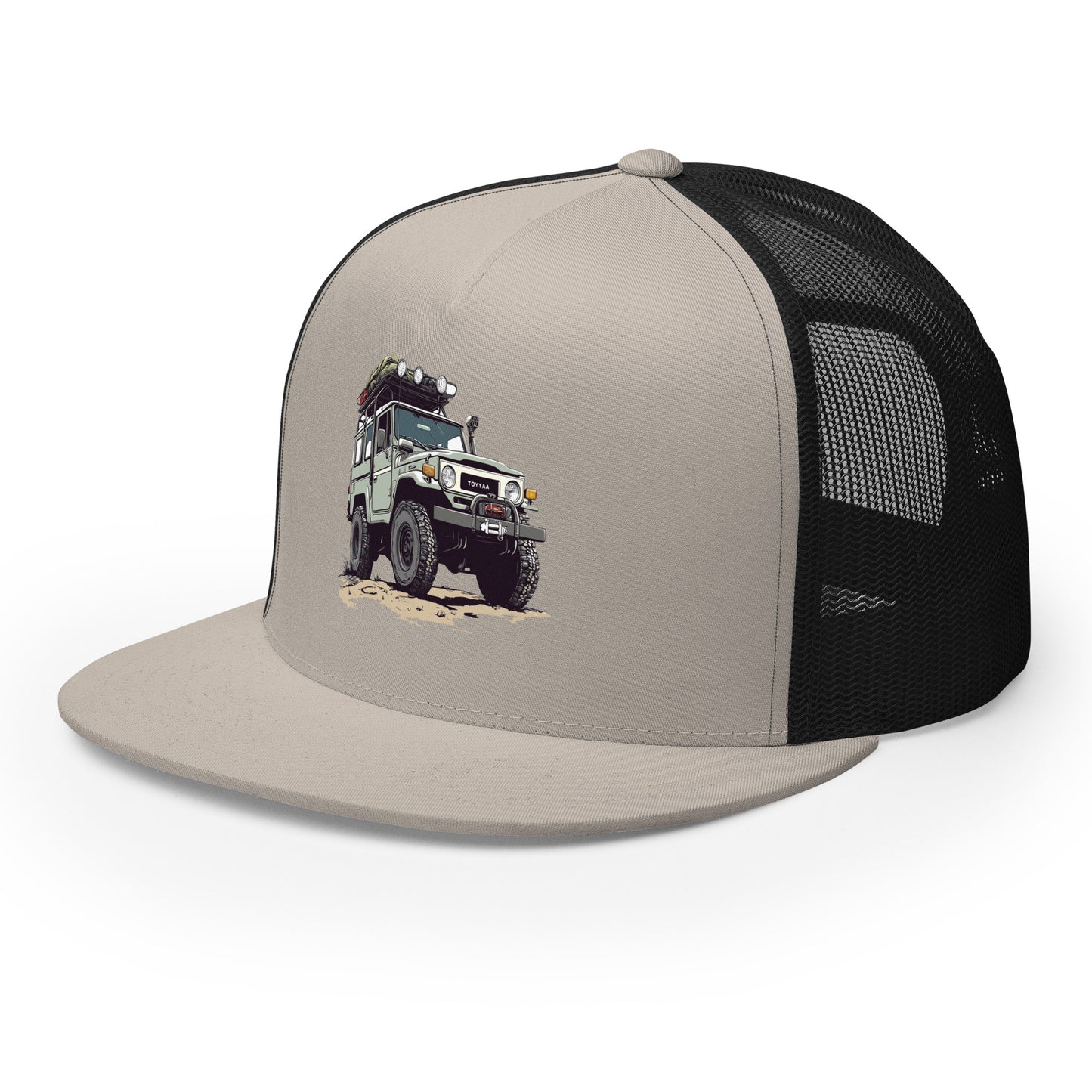 FJ40 Retro Trucker Hat – Iconic Style for Toyota Enthusiasts