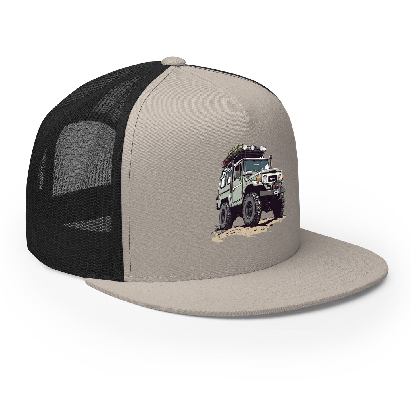 FJ40 Retro Trucker Hat – Iconic Style for Toyota Enthusiasts