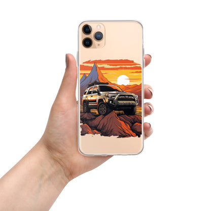 4Runner Mountain Sunset iPhone® Clear Case