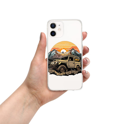 FJ40 Landcruiser Mountain View Clear Case for iPhone®