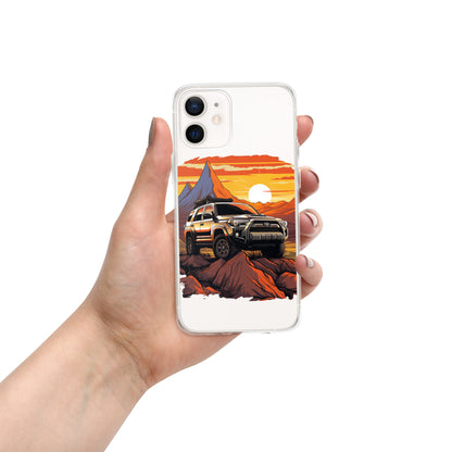 4Runner Mountain Sunset iPhone® Clear Case