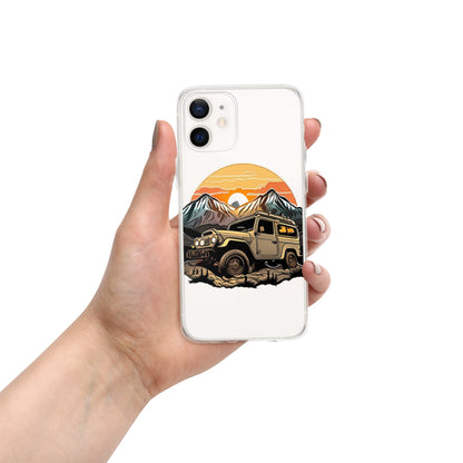 FJ40 Landcruiser Mountain View Clear Case for iPhone®