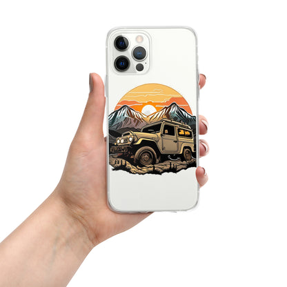 FJ40 Landcruiser Mountain View Clear Case for iPhone®