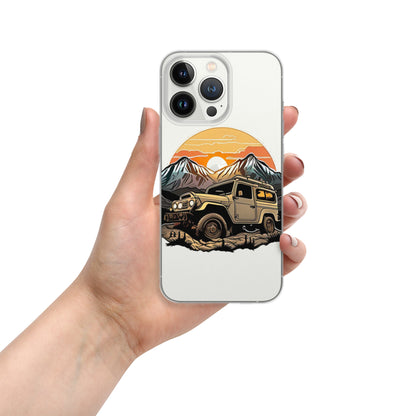 FJ40 Landcruiser Mountain View Clear Case for iPhone®