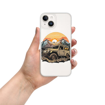 FJ40 Landcruiser Mountain View Clear Case for iPhone®