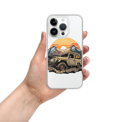 FJ40 Landcruiser Mountain View Clear Case for iPhone®