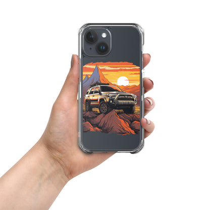 4Runner Mountain Sunset iPhone® Clear Case