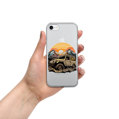 FJ40 Landcruiser Mountain View Clear Case for iPhone®