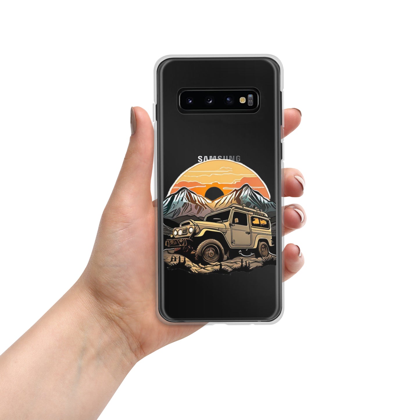 FJ40 Landcruiser Mountain View Clear Case for Samsung®