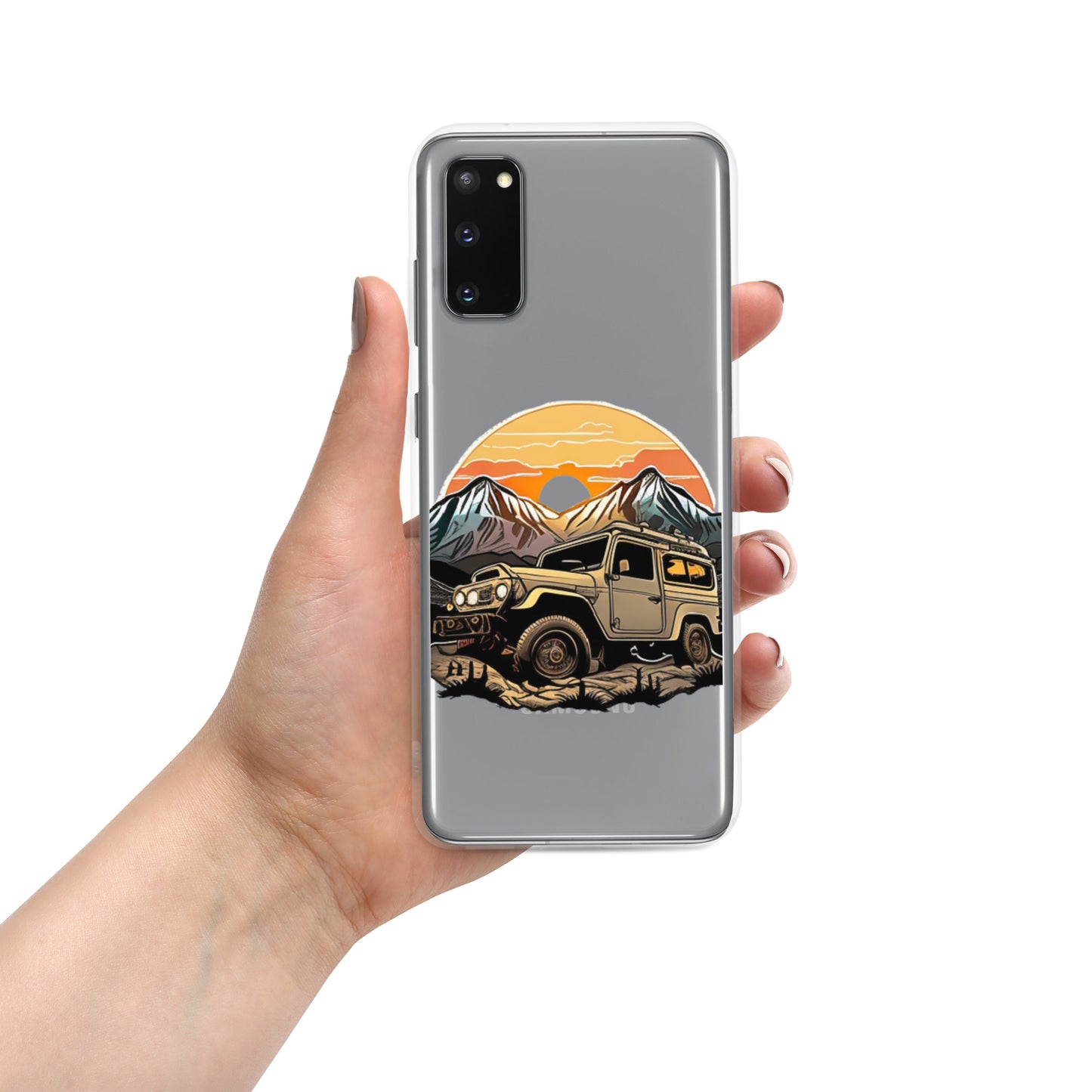 FJ40 Landcruiser Mountain View Clear Case for Samsung®