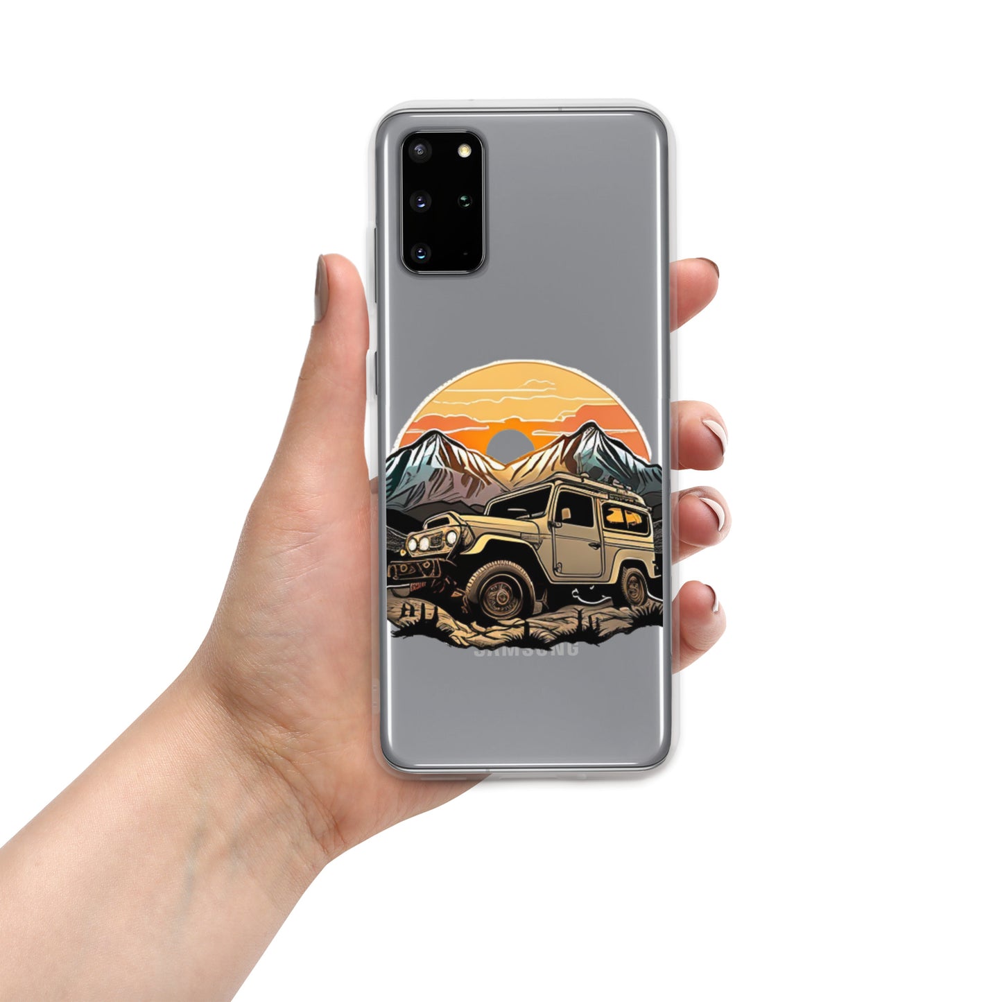 FJ40 Landcruiser Mountain View Clear Case for Samsung®