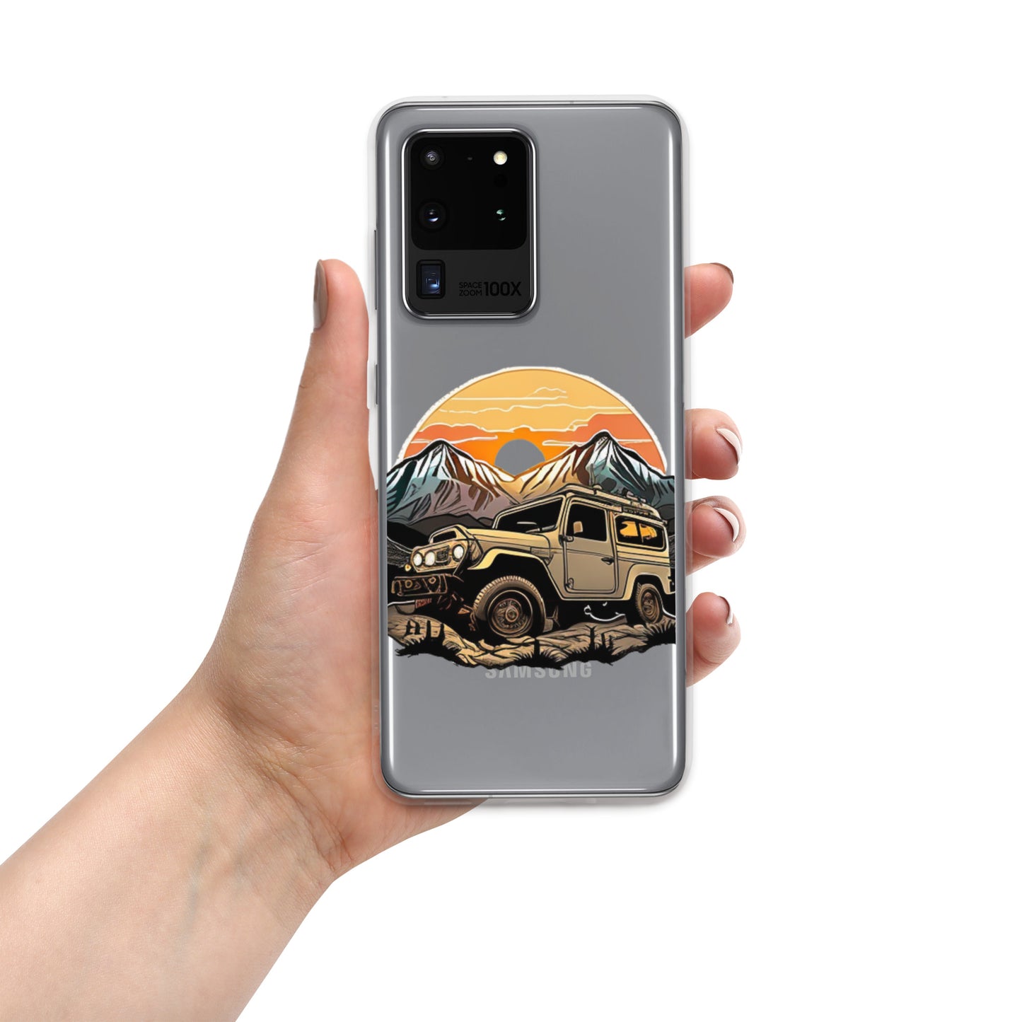 FJ40 Landcruiser Mountain View Clear Case for Samsung®