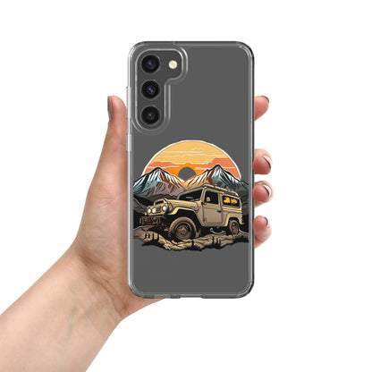 FJ40 Landcruiser Mountain View Clear Case for Samsung®