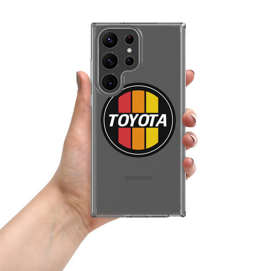 Toyota Vintage Stripes Clear Case for Samsung®