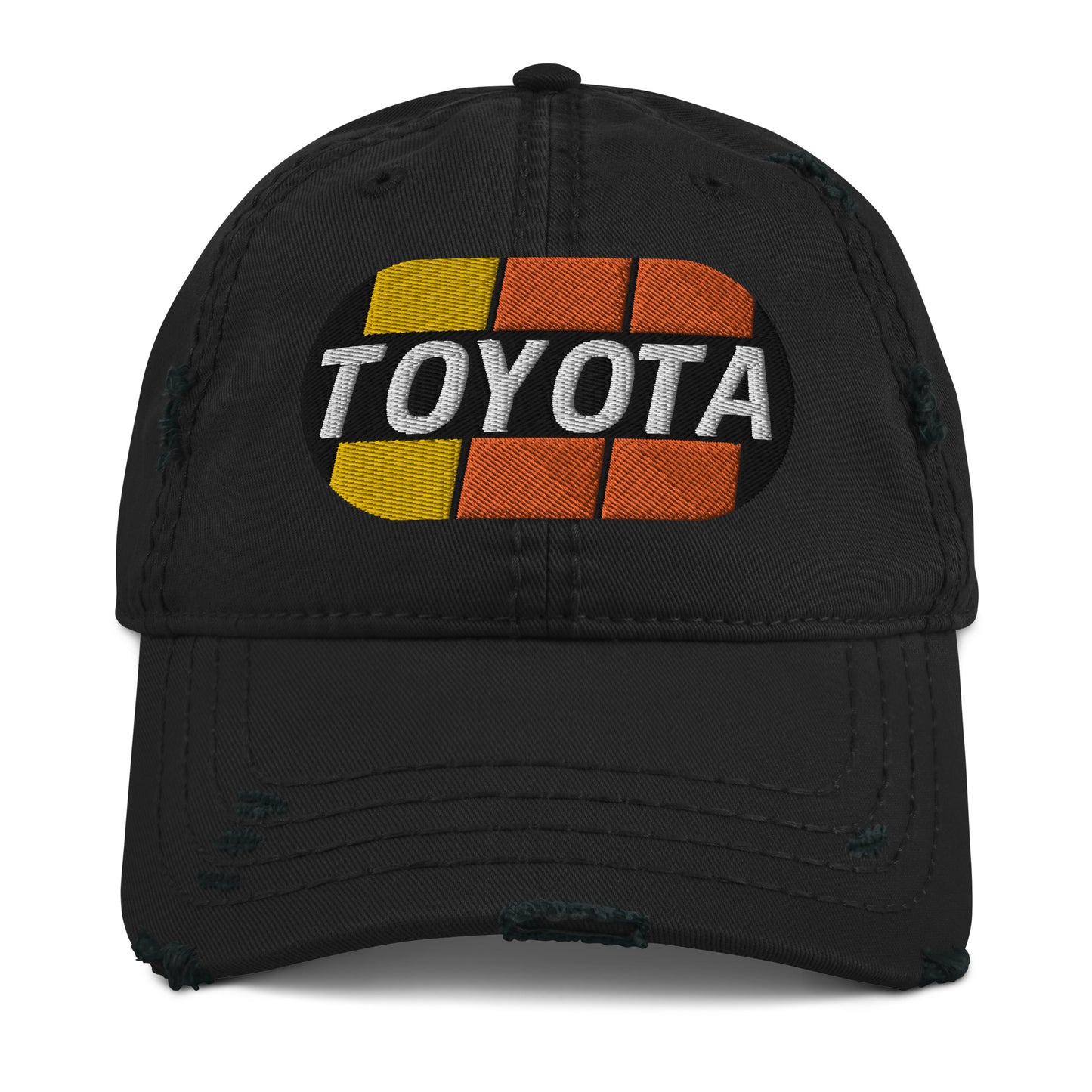 Distressed Toyota Vintage Stripes Hat