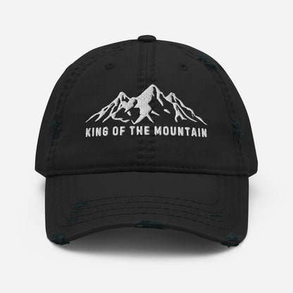 King of the Mountain Distressed Hat