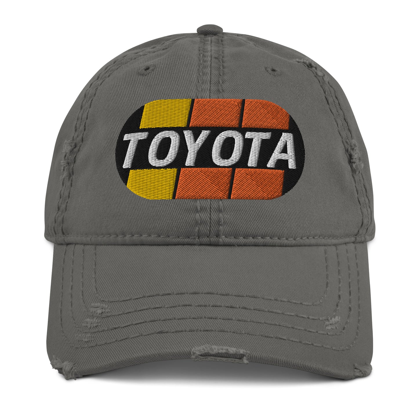 Distressed Toyota Vintage Stripes Hat