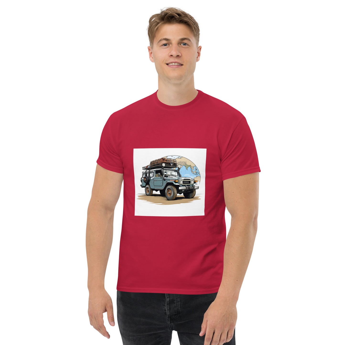 Explore in Style with Our World Beater FJ40 Overlanding Tee