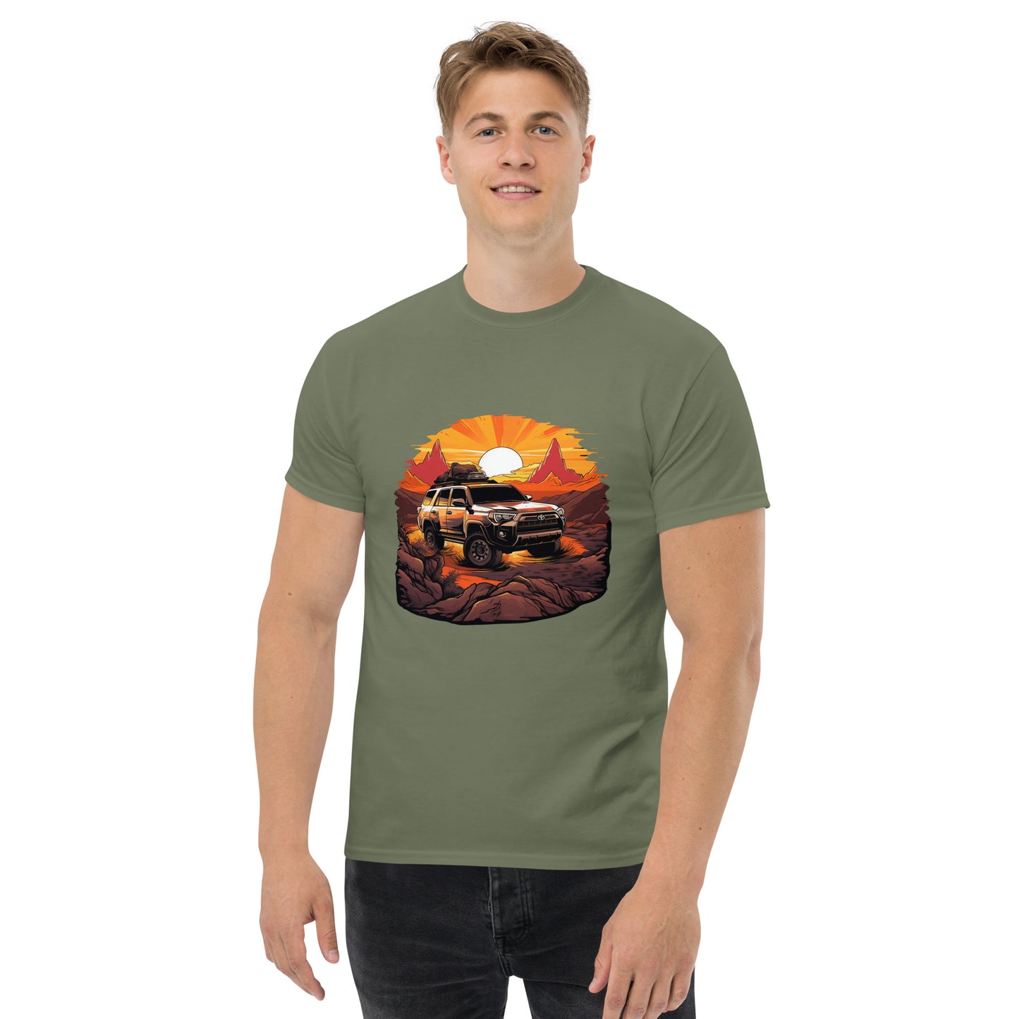 Overland Sunset 4Runner Adventure Tee