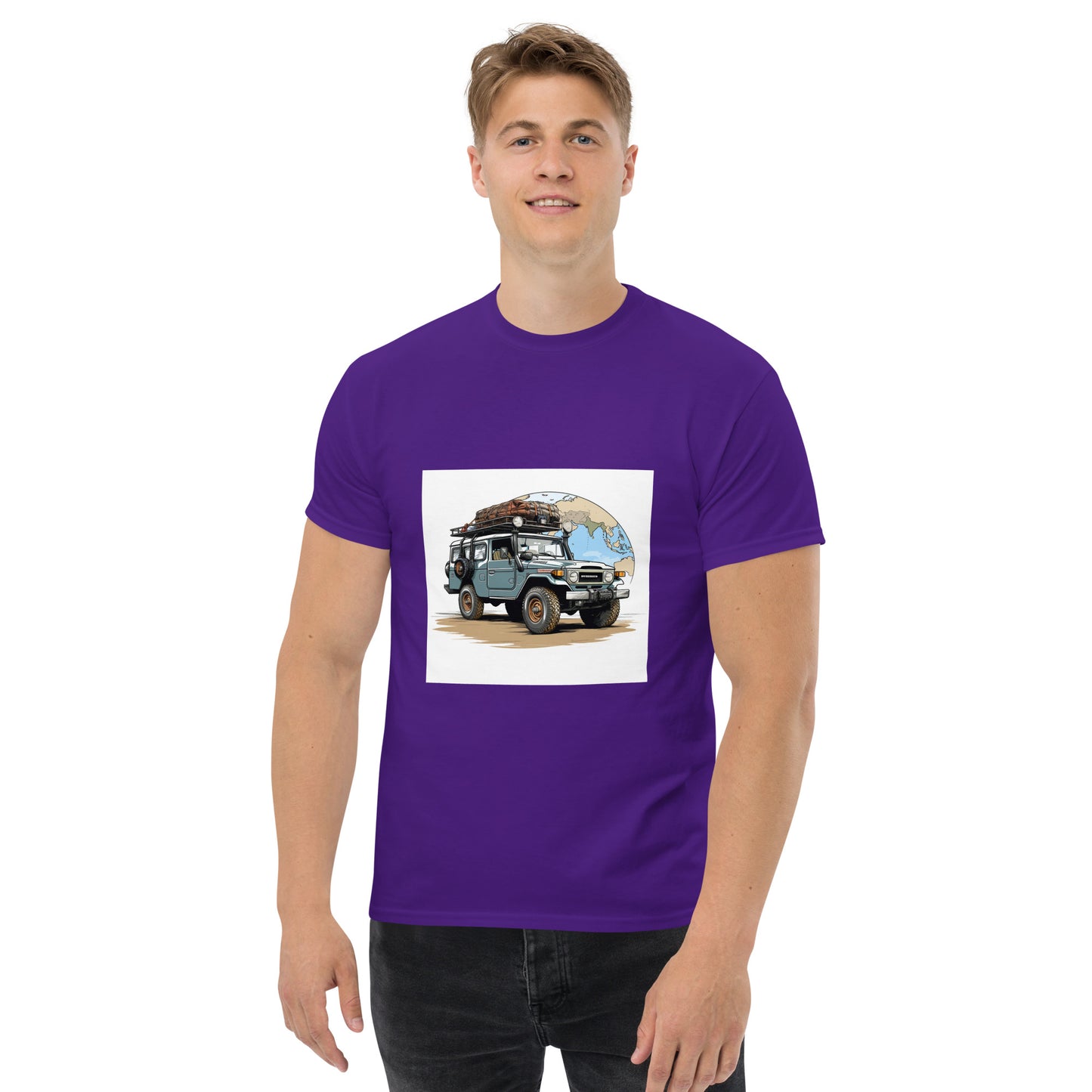 Explore in Style with Our World Beater FJ40 Overlanding Tee