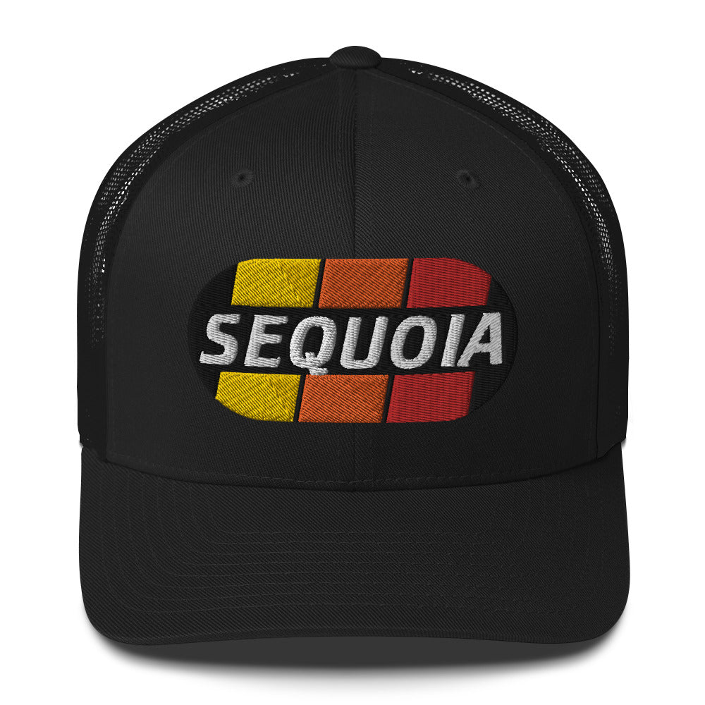 Sequoia Vintage Toyota Stripes Trucker Hat