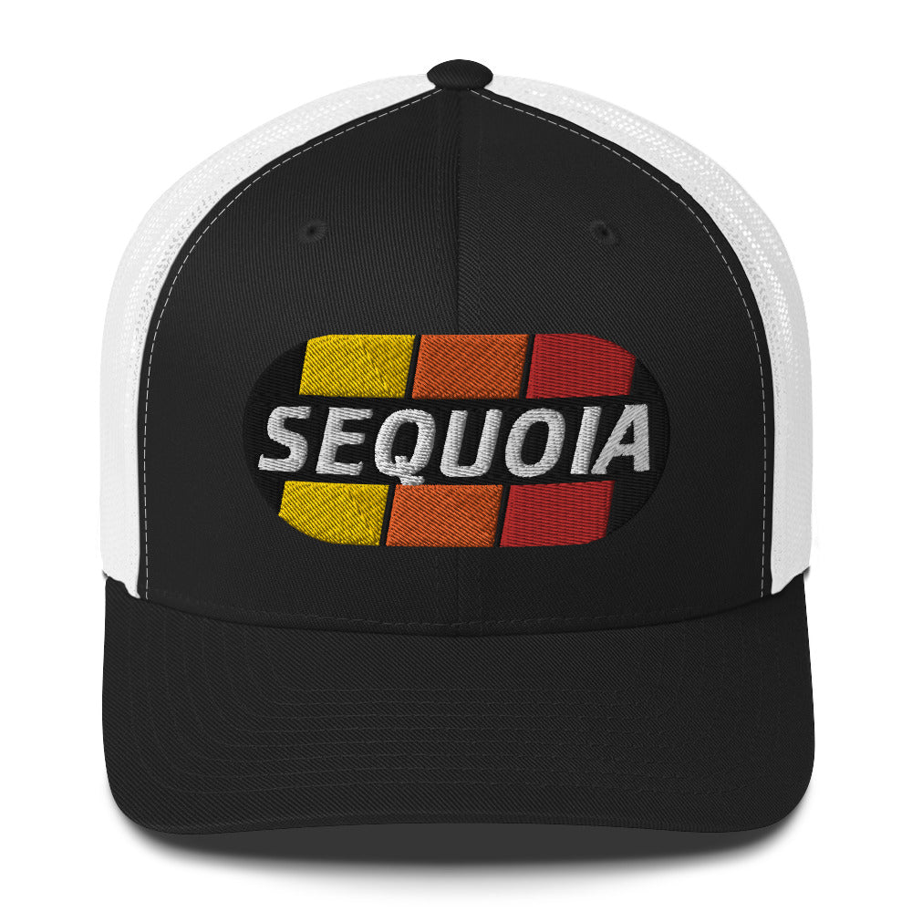 Sequoia Vintage Toyota Stripes Trucker Hat