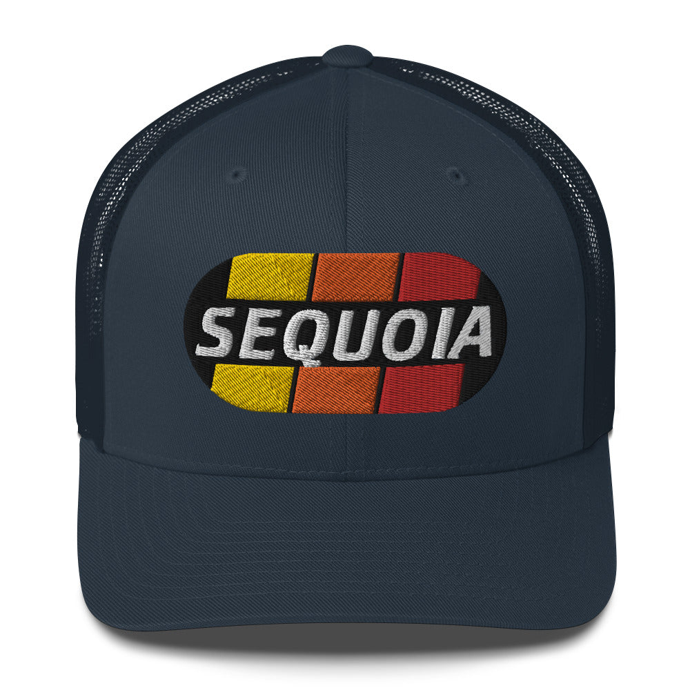 Sequoia Vintage Toyota Stripes Trucker Hat