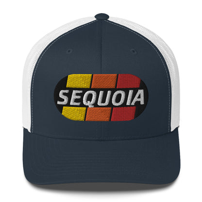 Sequoia Vintage Toyota Stripes Trucker Hat