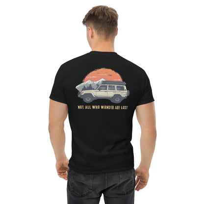 80 Series Landcruiser Wanderlust Front and Back T-Shirt