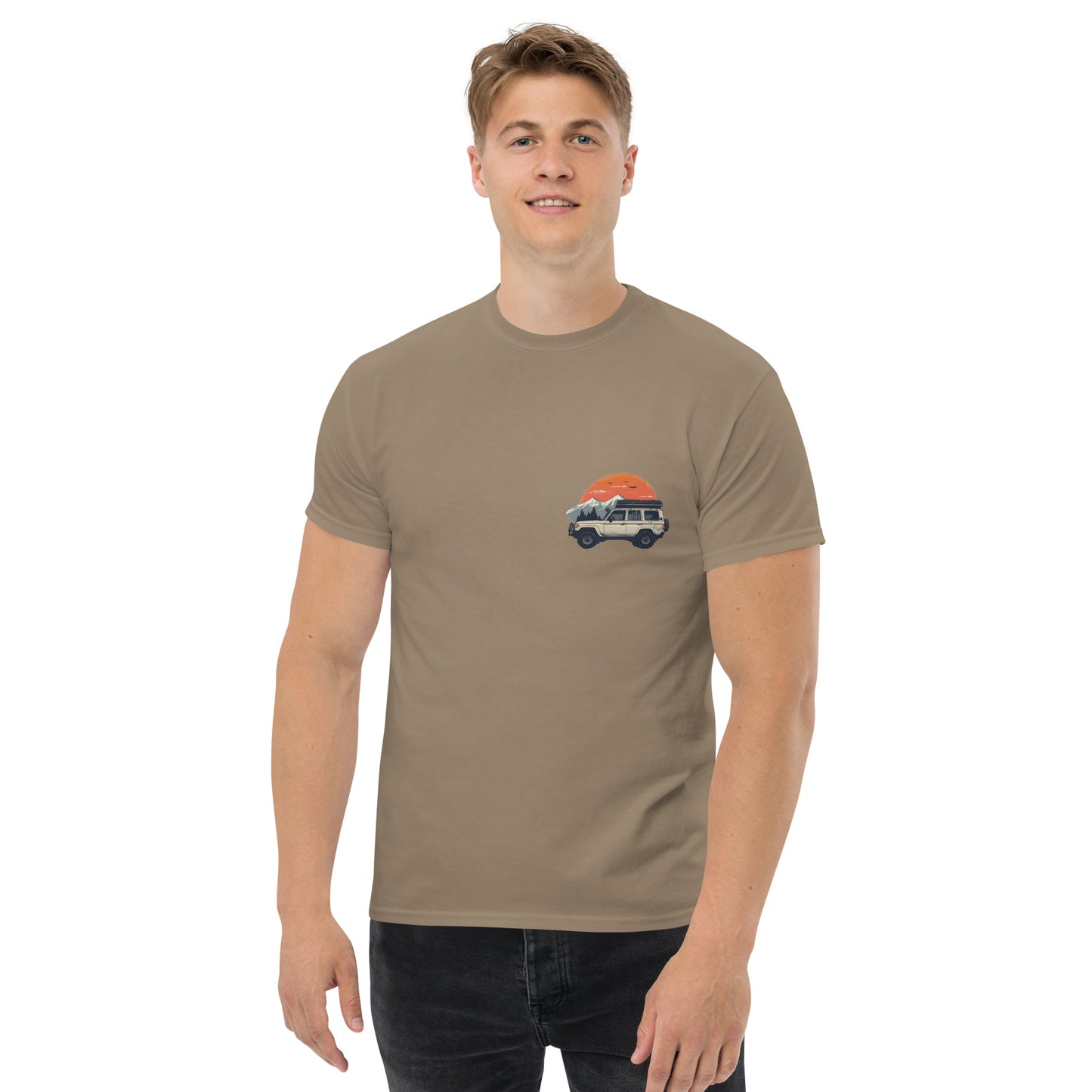 80 Series Landcruiser Wanderlust Front and Back T-Shirt