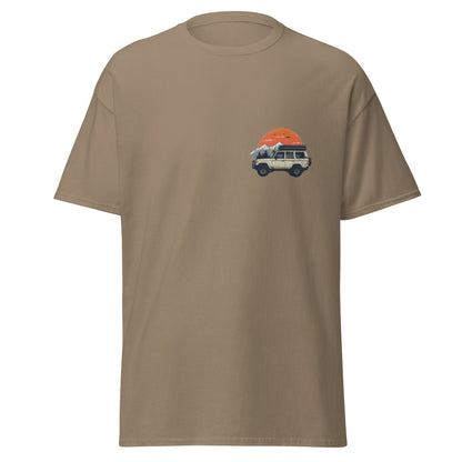 80 Series Landcruiser Wanderlust Front and Back T-Shirt