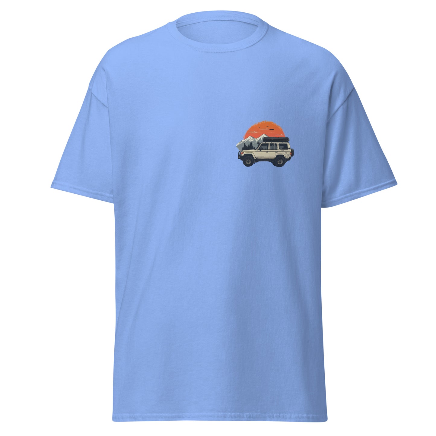 80 Series Landcruiser Wanderlust Front and Back T-Shirt