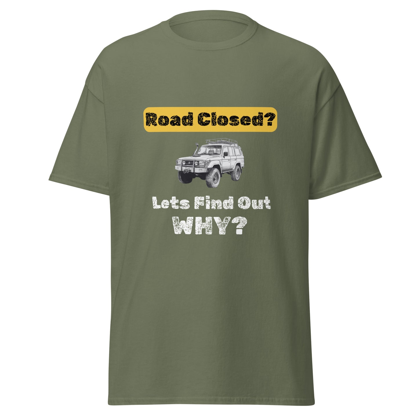 Road Closed? Land Cruiser Adventure Tee