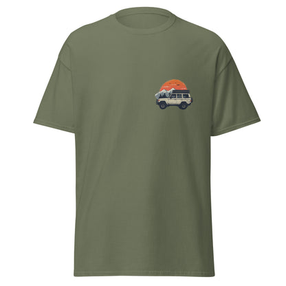 80 Series Landcruiser Wanderlust Front and Back T-Shirt