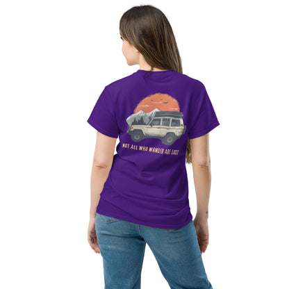 80 Series Landcruiser Wanderlust Front and Back T-Shirt