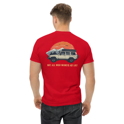 80 Series Landcruiser Wanderlust Front and Back T-Shirt