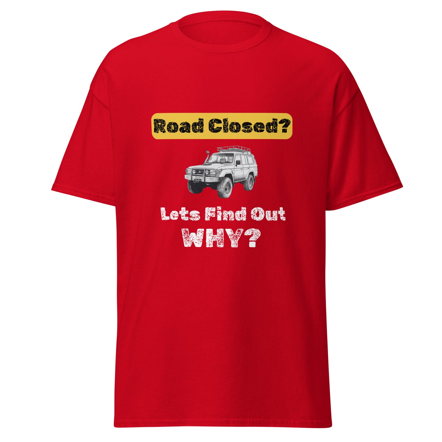 Road Closed? Land Cruiser Adventure Tee