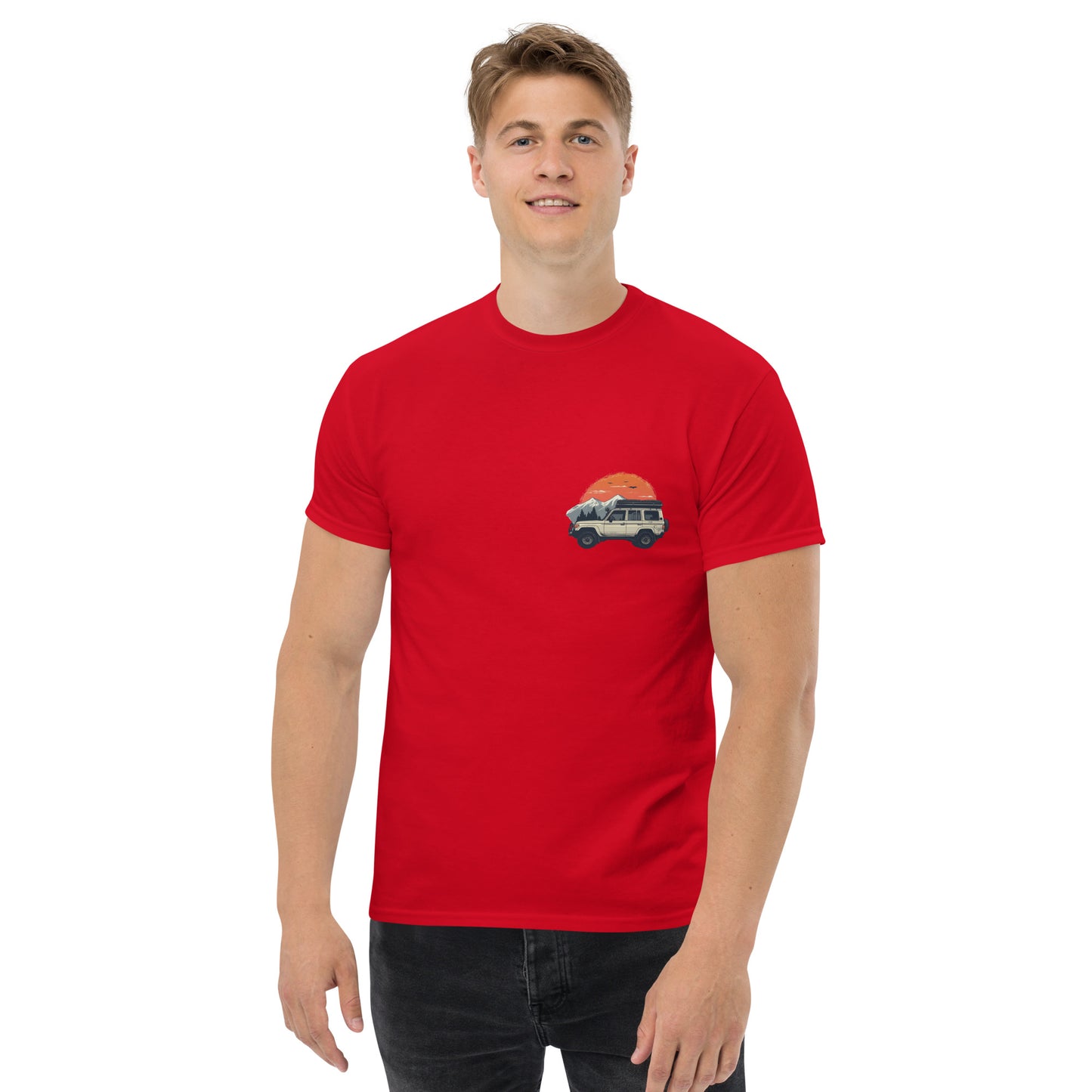 80 Series Landcruiser Wanderlust Front and Back T-Shirt