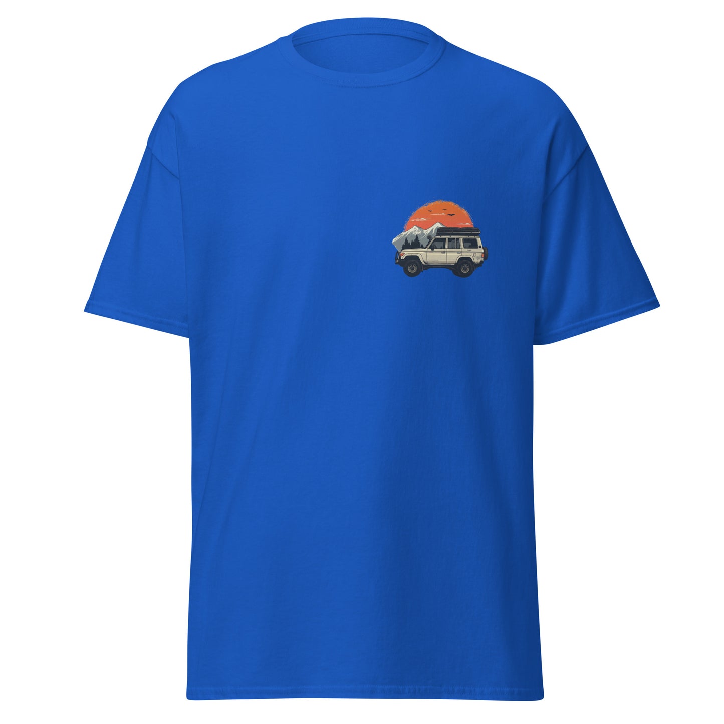 80 Series Landcruiser Wanderlust Front and Back T-Shirt