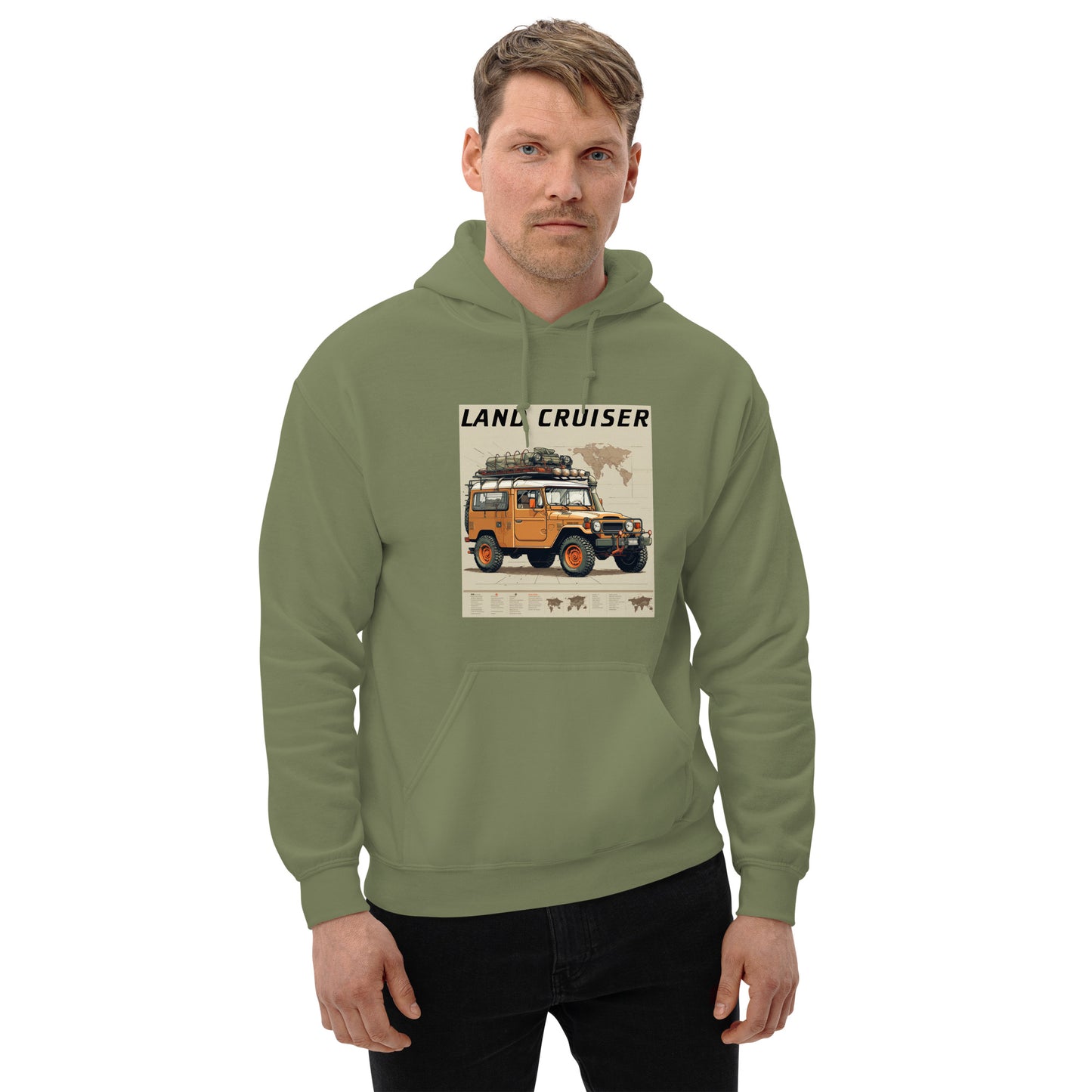 Landcruiser Classic Hoodie: Elevate Your Adventures in Style