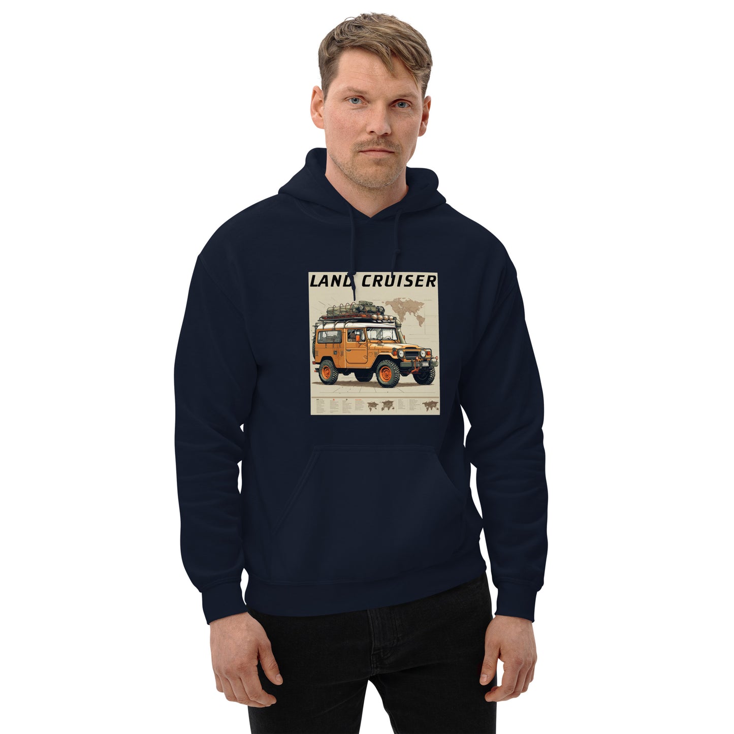 Landcruiser Classic Hoodie: Elevate Your Adventures in Style