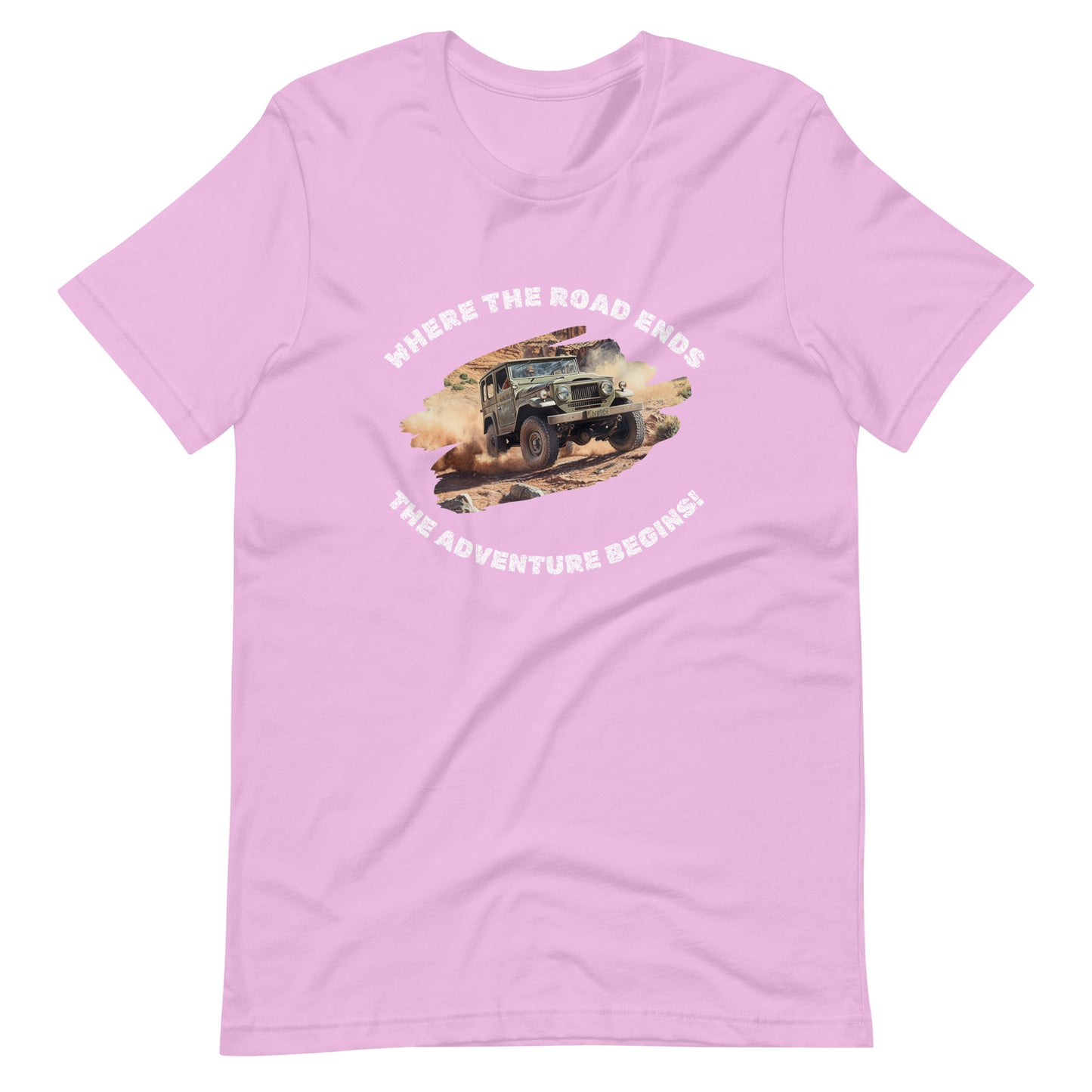 Where The Road Ends Adventure Begins Shirt