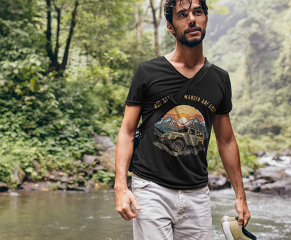 FJ40 Land Cruiser Overland T-Shirt – Not All Who Wander Are Lost