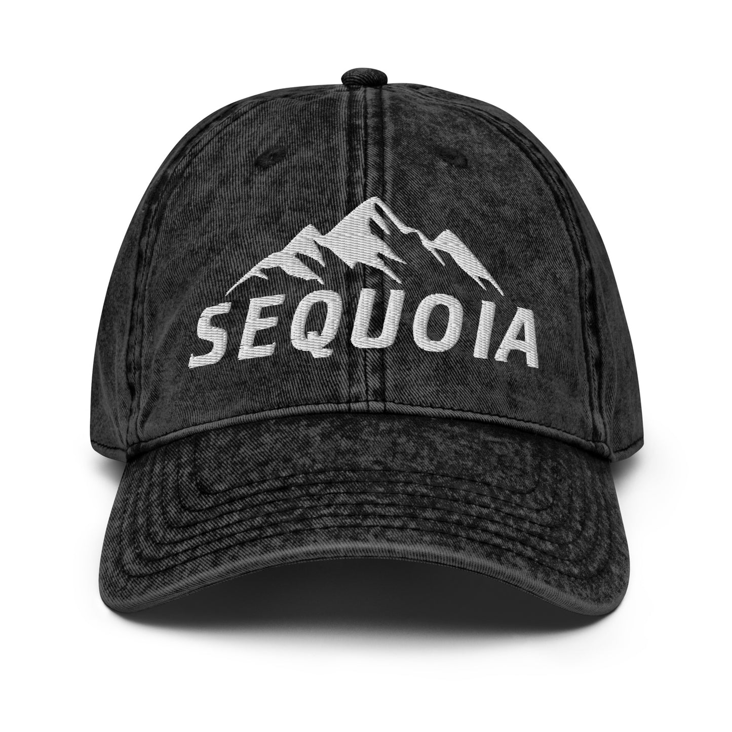 Sequoia Mountain Vintage Cotton Twill Cap